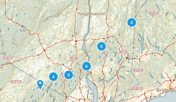 Appalachian Trail: New York: Best Day Hikes Map