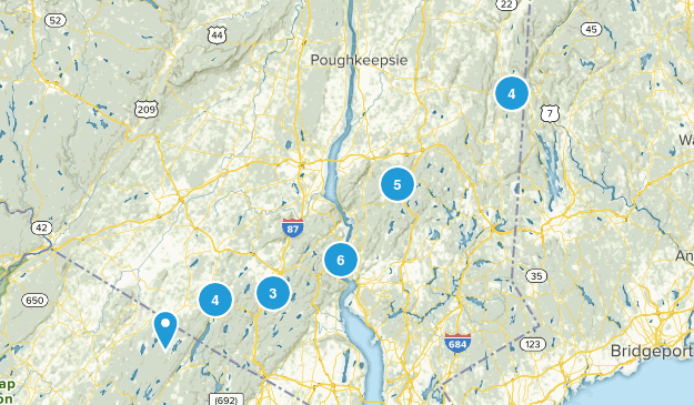 Appalachian Trail: New York: Best Day Hikes Map