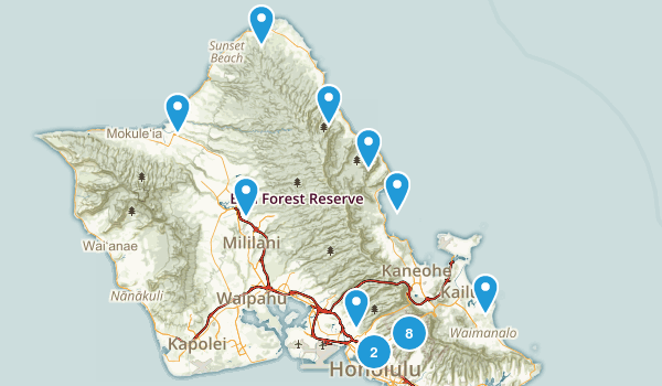 Oahu Wishlist Map