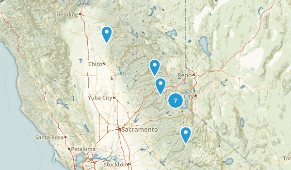 4x4 trails Map
