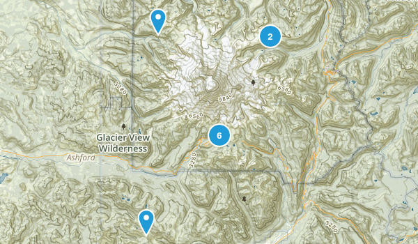 Mount Rainier Map