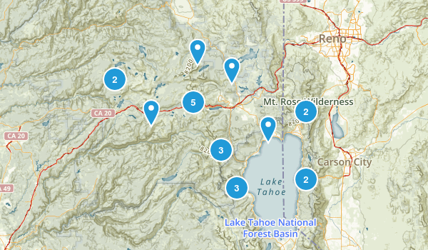 North Lake Map