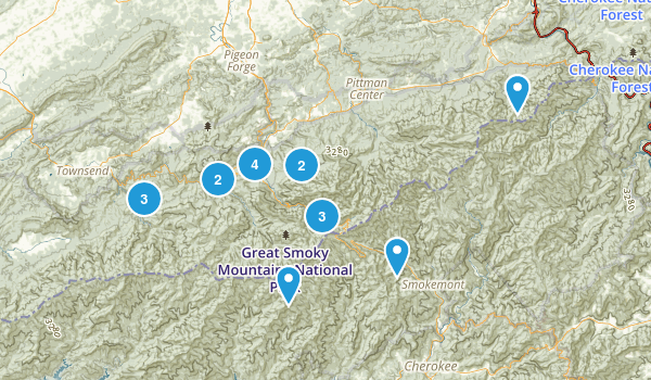 Smokies Map