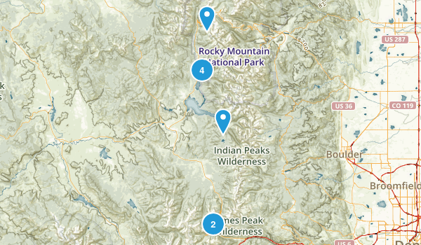 Grand Lake Area Map
