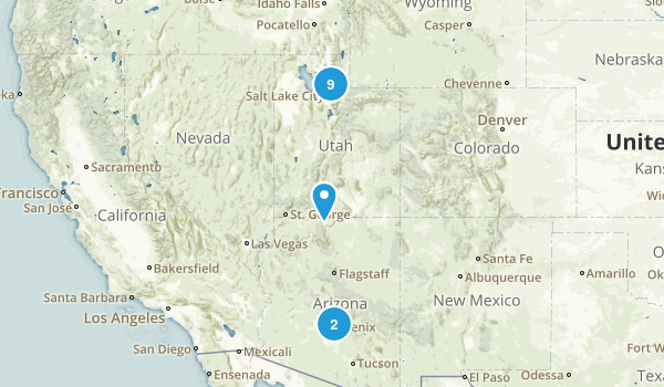 Hikes to try Map