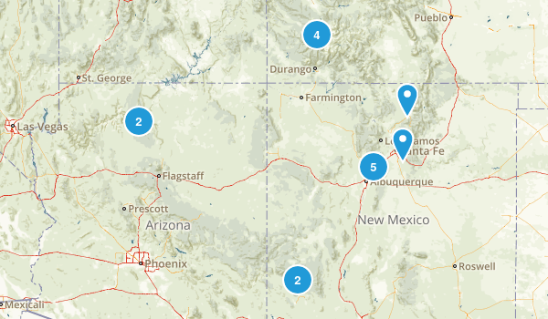 Trails I want to hike Map