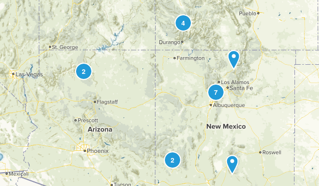 Trails I want to hike Map