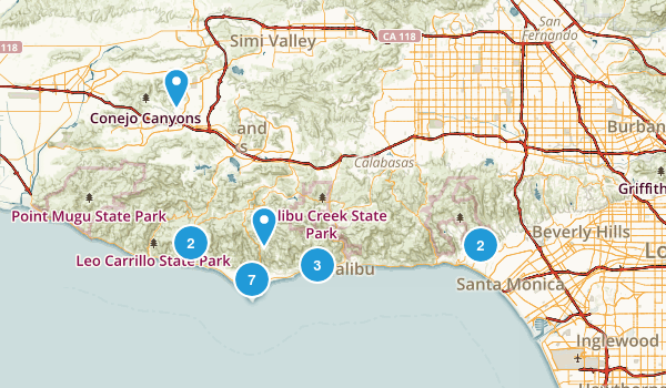 malibu Map