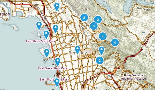 Bay Area Trails Map