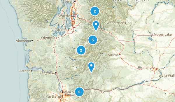 kids hikes Map