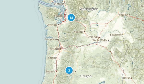 4 hours away Map