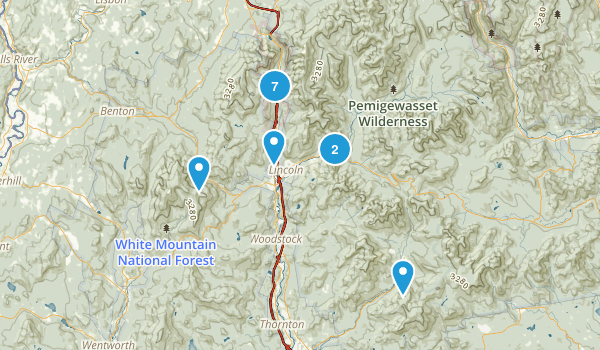 White Mountains Map