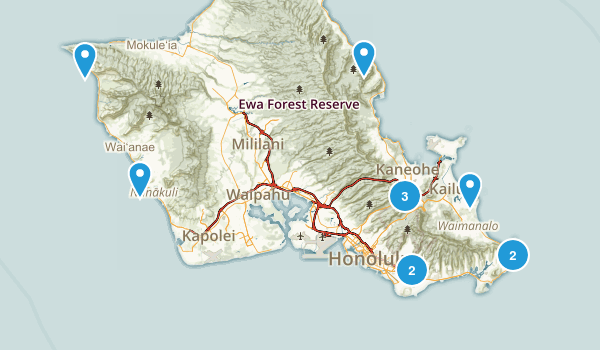 Oahu Map