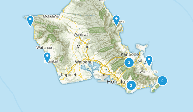 Oahu Map