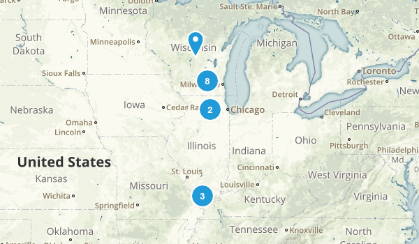 Illinois/Wisconsin Map