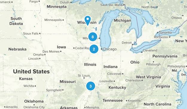Illinois/Wisconsin Map