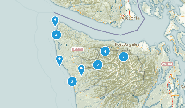 Olympic NP Map