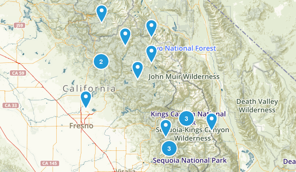 to hike Map
