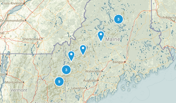 to hike Map