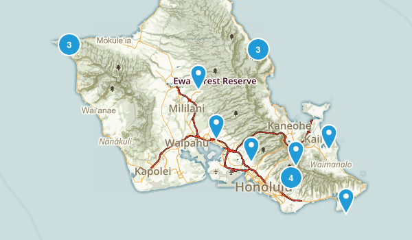 Oahu Map