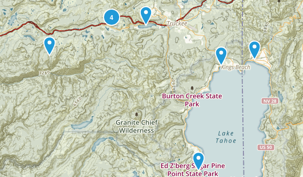 Potential Hikes Map