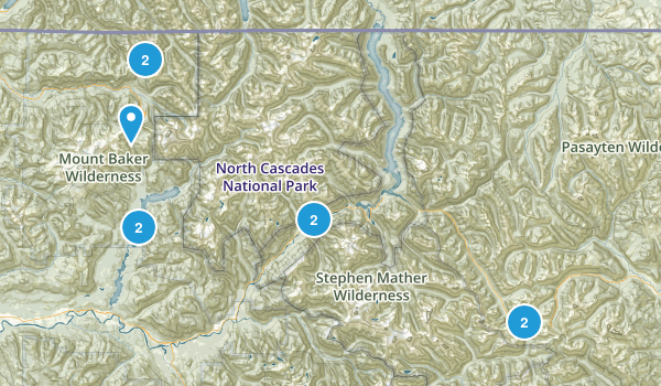 North Cascades Map