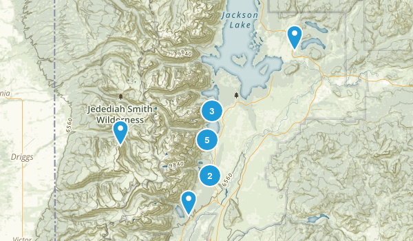tetons Map