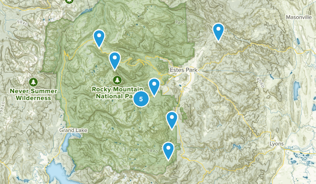 Estes Trip 2017 Map