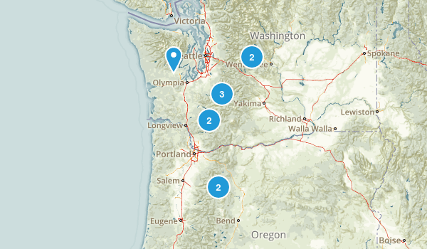 backpacking! Map