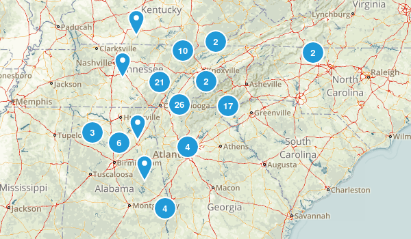 Hiking on Days Off Map