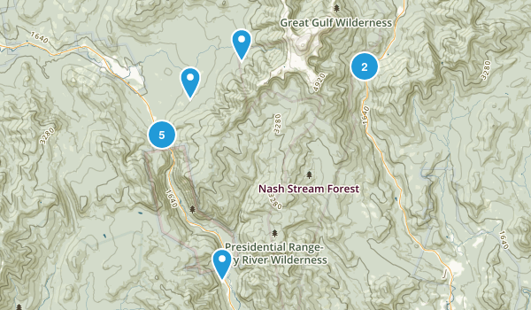 Crawford Notch Map