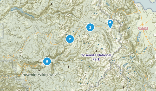 yosemite Map