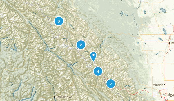 Banff Map