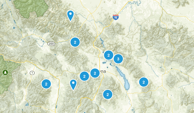 Helena Hikes Map