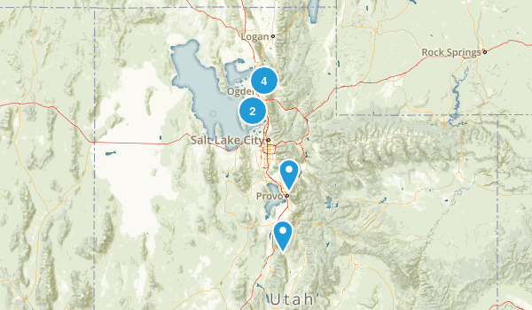 Upcoming Hikes Map