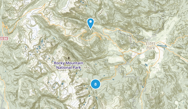 RMNP Map