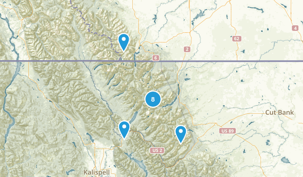 Glacier National Park Map