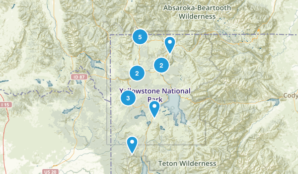 Yellowstone Map