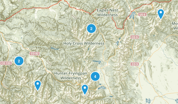 14ers Map