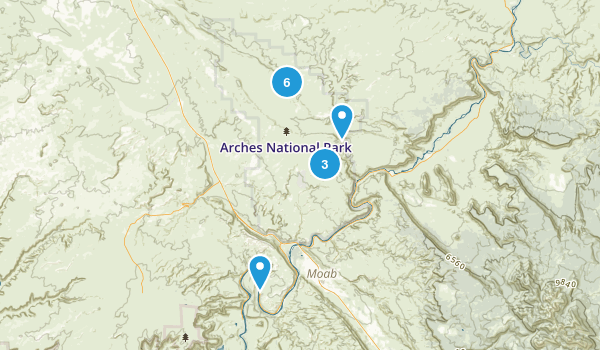 Moab Map