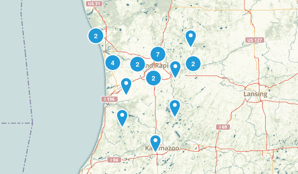 kent county trails Map