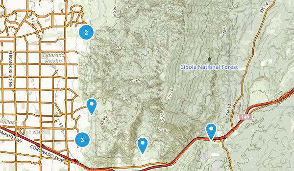 Day Hike Map