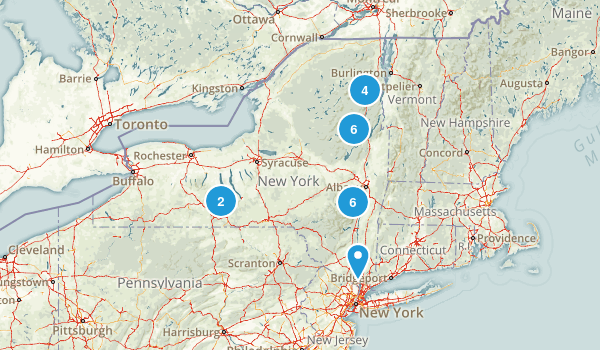 to do hikes Map