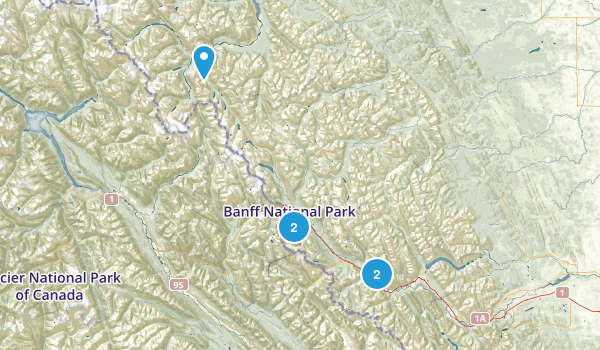 banff Map