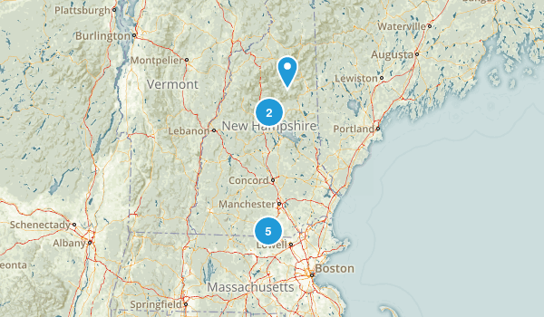 Want to Hike Map