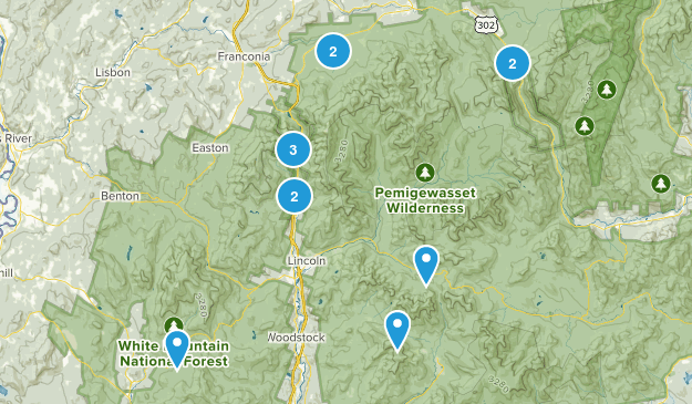 4000 footers! Map