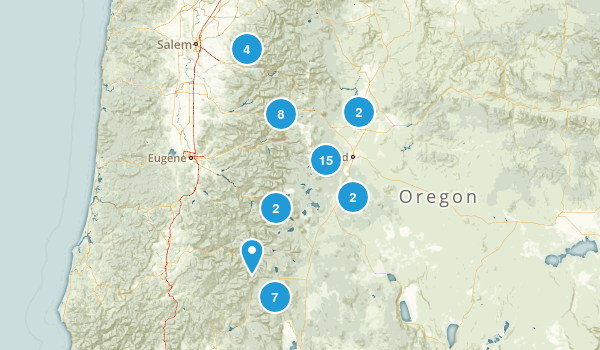 Bend, Oregon Map