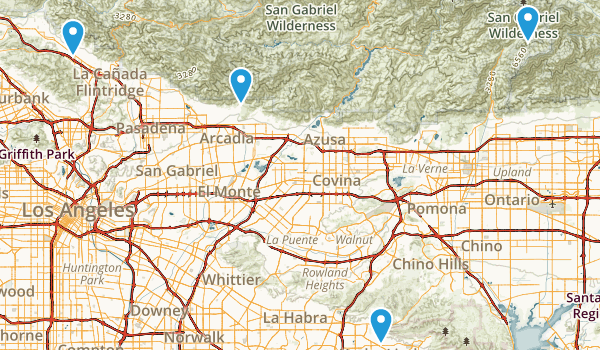potential hikes Map