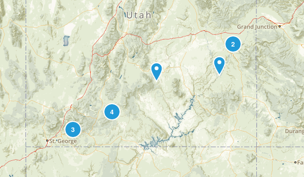 Utah Trip Map
