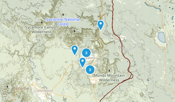 AZ Sedona Map